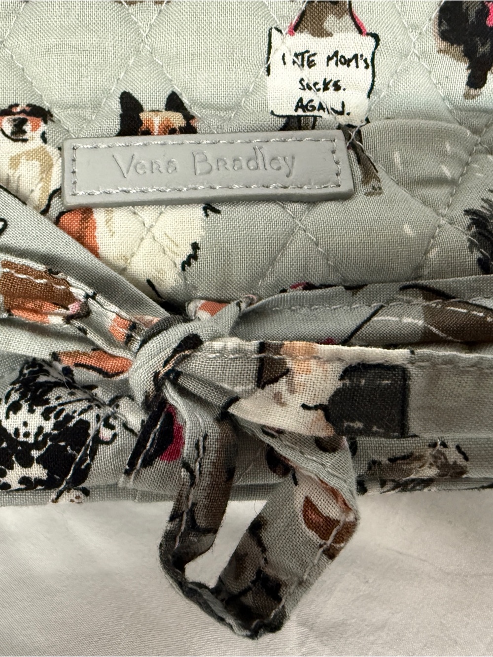 Vera Bradley DOG SHOW Grand Hanging Organizer Bag NWT - Picture 2 of 16